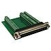 EX-49040, 37p D-SUB, 39p, Femmina / femmina, Verde, Argento, RoHS, 0 - 55 C - Foto miniatura 1