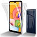 Custodia Compatibile Con Samsung Galaxy A01 In Transparente - 360° Full Body Copertura Protettiva - Protezione Anteriore E Posteriore, Protezione A Tutto Tondo Con Protezione Del Display - Foto miniatura 1