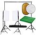 Kit Per Studio Fotografico Con Set Luci, Fondale E Riflettore - Foto miniatura 1