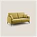 Saturno Divano Lineare In Tessuto Impermeabile T03 Giallo - Foto miniatura 2