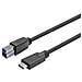 Prousbcbmm15 Cavo Usb 15 M Usb 3.2 Gen 1 (3.1 Gen 1) Usb C Usb B Nero - Foto miniatura 1