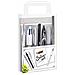 Silver Set 7 Penne Assortite + Blocco Appunti Colori Assortiti - Foto miniatura 1