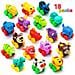 18 Pezzi Macchinine Animali, Set Di Macchinine In Gomma Morbida, Mini Veicoli Giocattolo Per Bambini, Macchinina Da Bagno Per Ragazzi E Ragazze, Regalo Di Compleanno Di Natale Per Bambini, Attività Estive In Spiaggia E Piscina, Bomboniere Per Bambi - Foto miniatura 1