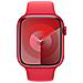 Cinturino Sport Red (45 mm) - Compatibilità: Modelli di Apple Watch 42 mm 44 mm 45 mm 49 mm Materiale: Fluoroelastomero Misura: S /M - Foto miniatura 3
