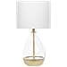 Lampada Da Tavolo Okari Vetro Bianco - Foto miniatura 2