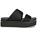 Flatform Sandal Webbing Sandali Sintetico Scarpe Donna Nero Eu 39, Yw0yw01361 0gt - Foto miniatura 2
