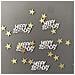 Cornetti, 30 Pezzi Lettere E 100 Pezzi Stelle Black - Foto miniatura 6