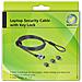 20676 cavo di sicurezza Nero, Argento 2 m - Foto miniatura 2