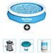 Piscina Fuori Terra - In Giro - 305x66 Cm - Blu - Include Accessori Coordinati Cb41 - Foto miniatura 1