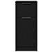 Credenza in quercia nera 30x30x70 cm MDF - Foto miniatura 7