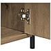 Comodino in rovere artigianale 40x42x60 cm Legno ingegnerizzato - Foto miniatura 9