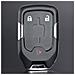 Guscio Chiave A 3 Pulsanti In Abs Nero Per Chevrolet/gmc - Sostituzione Telecomando - Foto miniatura 3