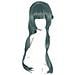 Parrucca Cosplay Verde - Capelli Anime Termoresistenti Con Vestibilità Regolabile - Foto miniatura 1