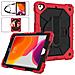 Custodia Per Samsung Galaxy Tab A7 Con Supporto E Tracolla Rossa - Foto miniatura 2