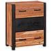 Credenza con cassetto 3 pcs Marrone 165 x 30 x 75 cm - Foto miniatura 2