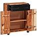 Credenza con cassetto 3 pcs Marrone 165 x 30 x 75 cm - Foto miniatura 4