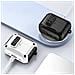 Custodia Protettiva Compatibile Con Airpods 4 - Tpu+pc, Chiusura Magnetica, Supporto Ricarica Wireless, Con Moschettone - Foto miniatura 3