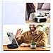 Custodia Protettiva Compatibile Con Airpods 4 - Tpu+pc, Chiusura Magnetica, Supporto Ricarica Wireless, Con Moschettone - Foto miniatura 4