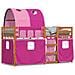 Letto a Castello senza Materasso Rosa 75x190 cm Legno di Pino - Foto miniatura 1