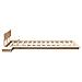 Struttura del letto Marrone 140 x 190 cm legno - Foto miniatura 6