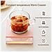 Scaldatazza Intelligente Con 4 Impostazioni Di Temperatura, Spegnimento Automatico, Controllo Touch E Display Digitale Pink - Foto miniatura 3