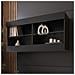 Komodee Tivoli Horizontal 100 Vetrina Sospesa, Nero/nero, Senza Led, Larghezza 100 Cm X Altezza 50 Cm X Profondità 29 Cm, Per Soggiorno, Sala Da Pranzo - Foto miniatura 1