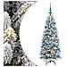 Albero di Natale artificiale con 150 LED Bianco 120 cm - Foto miniatura 1