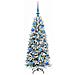 Albero di Natale artificiale con 150 LED Bianco 120 cm - Foto miniatura 3