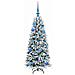 Albero di Natale artificiale con 150 LED Bianco 120 cm - Foto miniatura 4