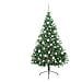 Albero di Natale artificiale con luci integrate Verde 180 cm - Foto miniatura 3