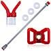 Lancia Per Pistola A Spruzzo 120cm - Set Con 4 Guarnizioni E Protezione Ugello In Acciaio Inox | Filettatura 7/8'' | Alta Pressione 290 Bar - Foto miniatura 1