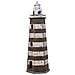 Mensola Lighthouse In Legno E Metallo Marrone 40x35x123h Cm - Foto miniatura 4