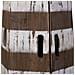 Mensola Lighthouse In Legno E Metallo Marrone 40x35x123h Cm - Foto miniatura 8
