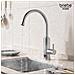 Ih1205 Rubinetto Elettrico Con Scaldabagno Istantaneo, Acqua Calda Subito Display, Inox 3600w Acciaio Inossidabile - Foto miniatura 2
