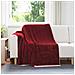 Coperta Rosso Bordeaux 150 x 200 cm Panno - Foto miniatura 2