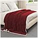 Coperta Rosso Bordeaux 150 x 200 cm Panno - Foto miniatura 3