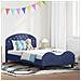 Struttura letto bambini con testata Blu Polizia 90 x 190 cm - Foto miniatura 2
