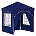 Tenda per feste a pop-up 192 x 192 x 245 cm Blu - Foto miniatura 1