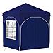 Tenda per feste a pop-up 192 x 192 x 245 cm Blu - Foto miniatura 5