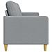 Divano con Storage Grigio Chiaro 172 x 78 x 87 cm Poliestere - Foto miniatura 4