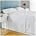 Set Di Lenzuola Percalle Bianco 135x190 cm 100% Cotone - Foto miniatura 1