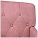 Loveseat con bottoni imbottiti Rosa 111 x 65 x 79 cm Velluto - Foto miniatura 7