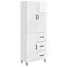 Set di armadi 2 pcs Bianco Lucido 66 x 34,5 x 89,5 cm - Foto miniatura 1