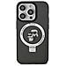 Custodia Karl Lagerfeld Ring Stand Karl&choupette Magsafe Per Iphone 15 Pro - Nera - Foto miniatura 3
