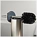 Scopino Per Water Wc Con Supporto Boston Argento 309930946 - Foto miniatura 2