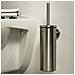 Scopino Per Water Wc Con Supporto Boston Argento 309930946 - Foto miniatura 4