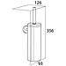 Scopino Per Water Wc Con Supporto Boston Argento 309930946 - Foto miniatura 6
