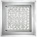 Plafoniera Led 4000k Luce Fredda In Vetro Con Base A Specchio E Cristalli Misura 28 X 28cm - Foto miniatura 2