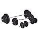 Panca Multifunzione Con Rack Bilanciere E Set Manubri 120 Kg - Foto miniatura 5