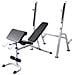 Panca Multifunzione Con Rack Bilanciere E Set Manubri 120 Kg - Foto miniatura 7